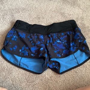 Lululemon Speed Shorts